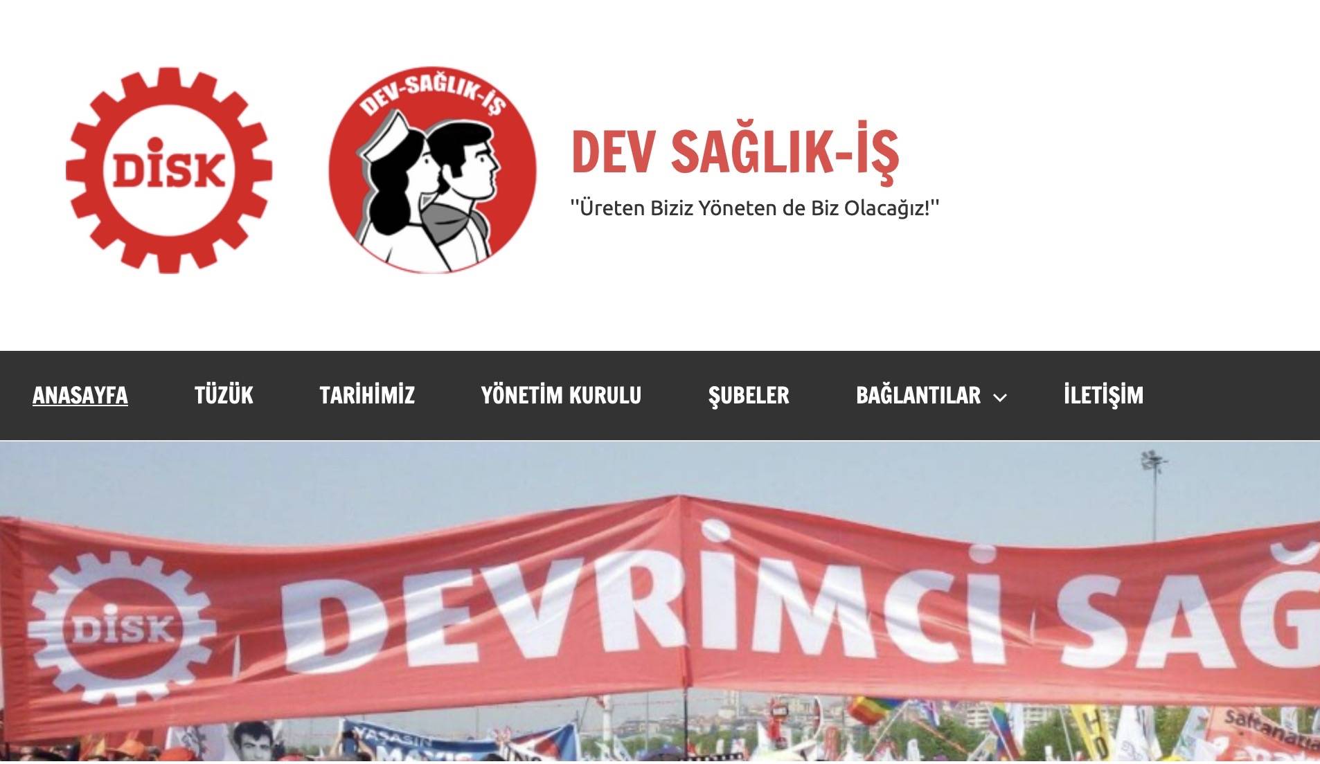 Dev Sağlık İş Sendikasına Tebrik 