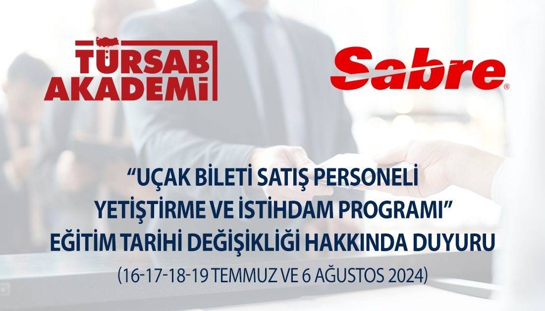 Uçak Bileti Satış Personeli (Seyahat Danışmanı) Yetiştirme Programı